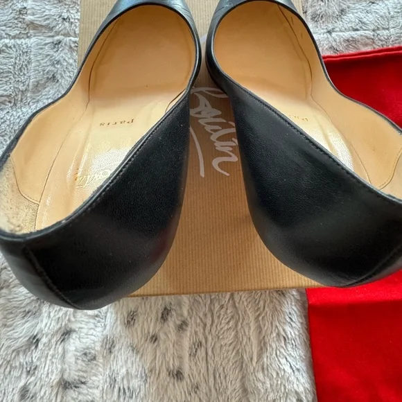 Christian Louboutin Piou Piou 85 size 39.5 black